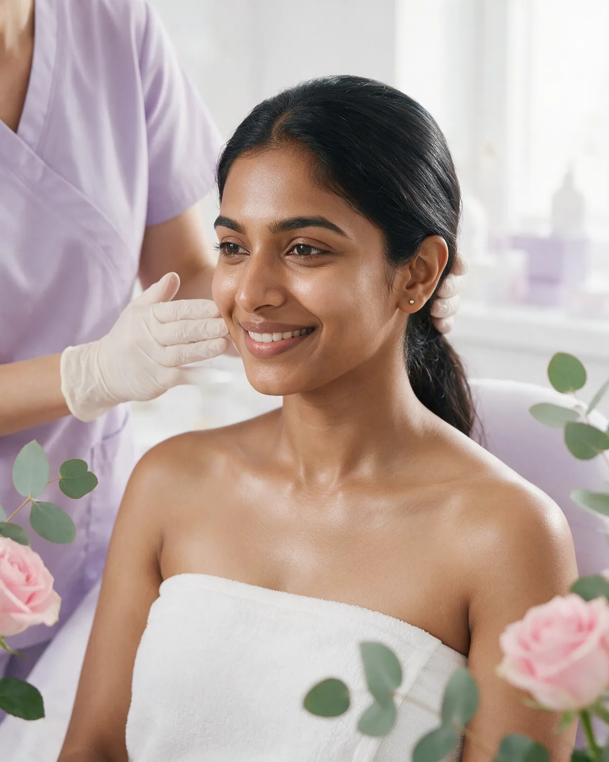 Dermaplaning + photo facial at Ari Aesthetics