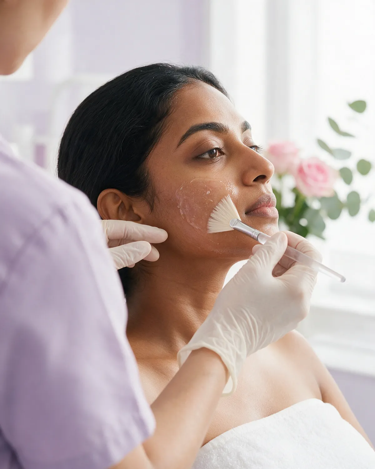 Glycolic peel at Ari Aesthetics