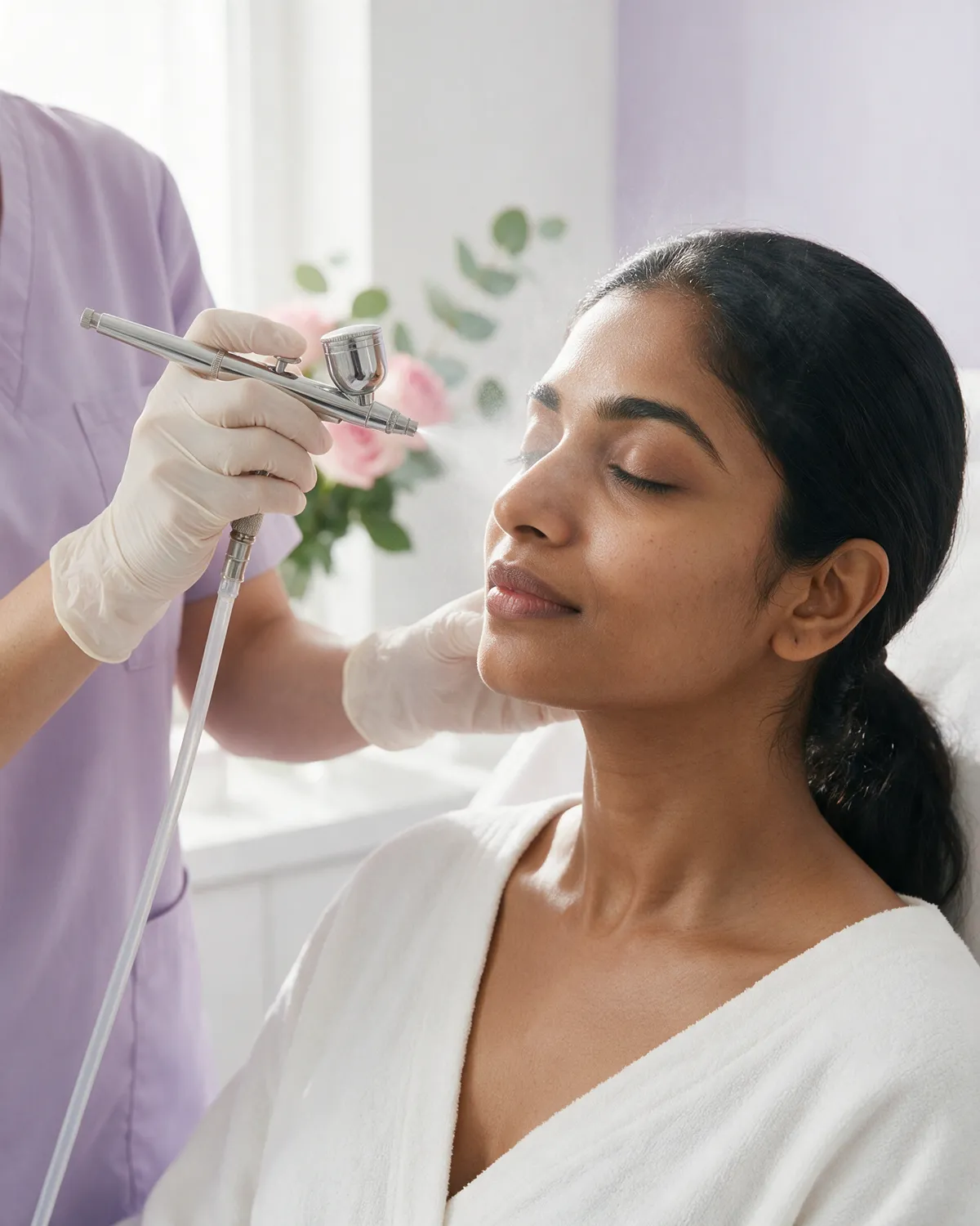 Oxygen facial at Ari Aesthetics