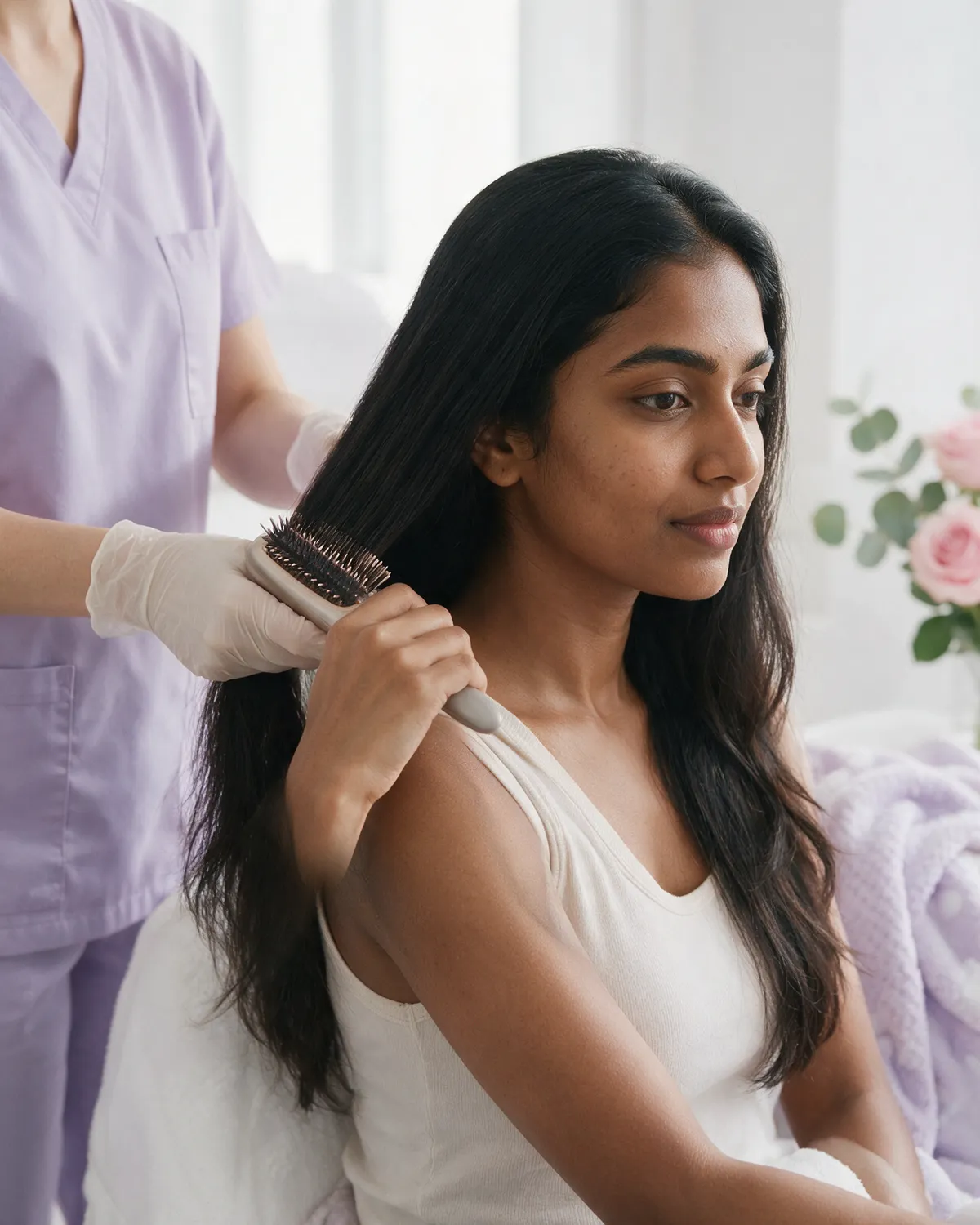Postpartum hair loss programme at Ari Aesthetics